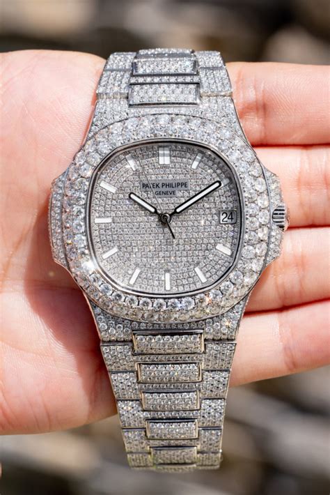 patek philippe nautilus replica watch|patek philippe nautilus full diamond.